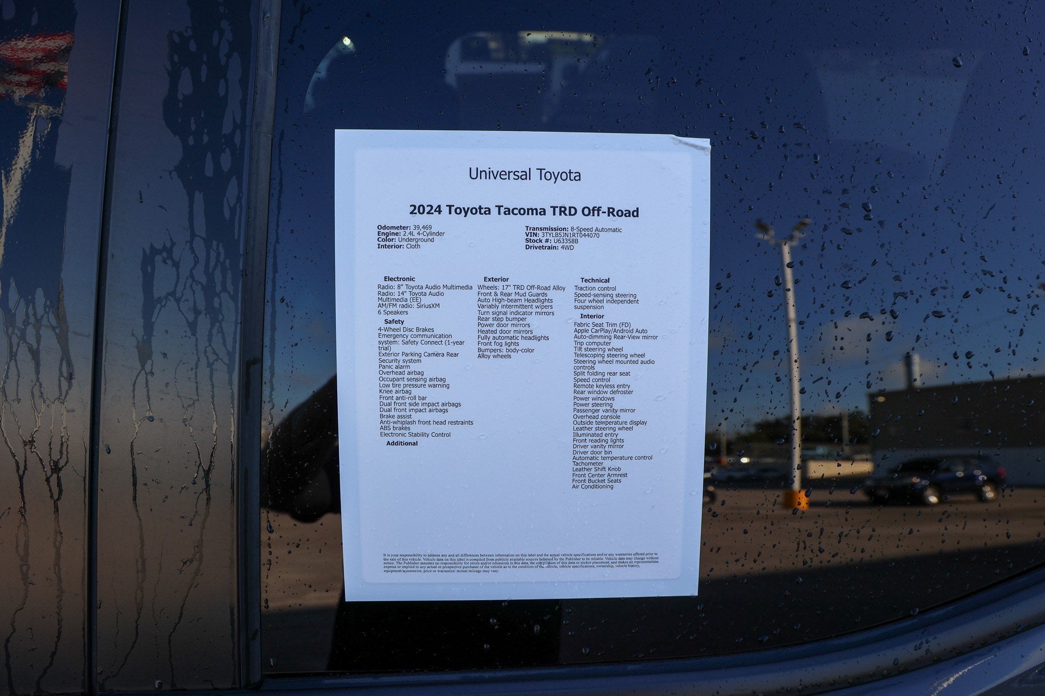 2024 Toyota Tacoma TRD Off Road