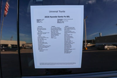 2026 Hyundai Santa Fe SEL
