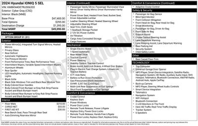 2024 Hyundai IONIQ 5 SEL